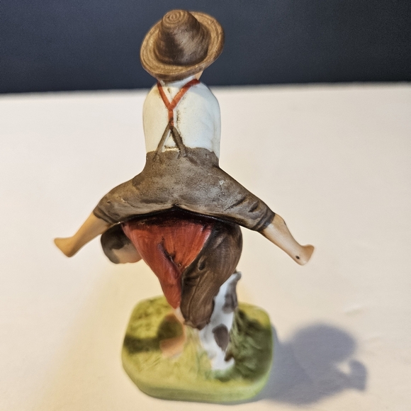 Authentic Norman Rockwell Leap Frog 1979 Dave Grossman Figurine In great cond - Picture 2 of 9